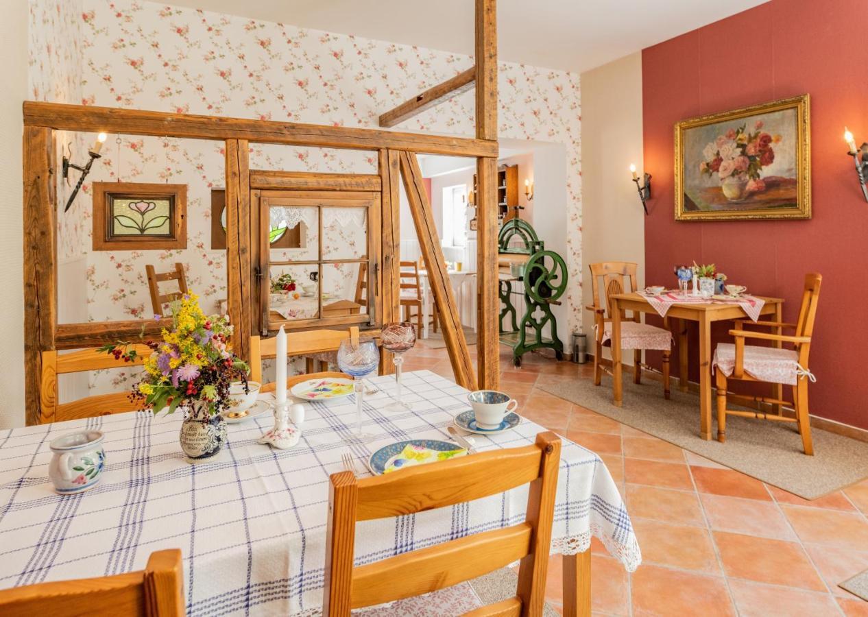 Hotel Villa Rossek Бад Либенщайн Екстериор снимка
