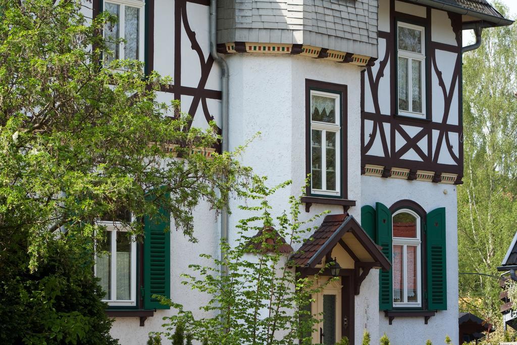 Hotel Villa Rossek Бад Либенщайн Екстериор снимка
